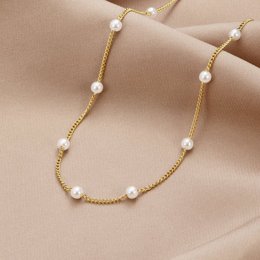Aurore™ | Collier à chaîne avec perles