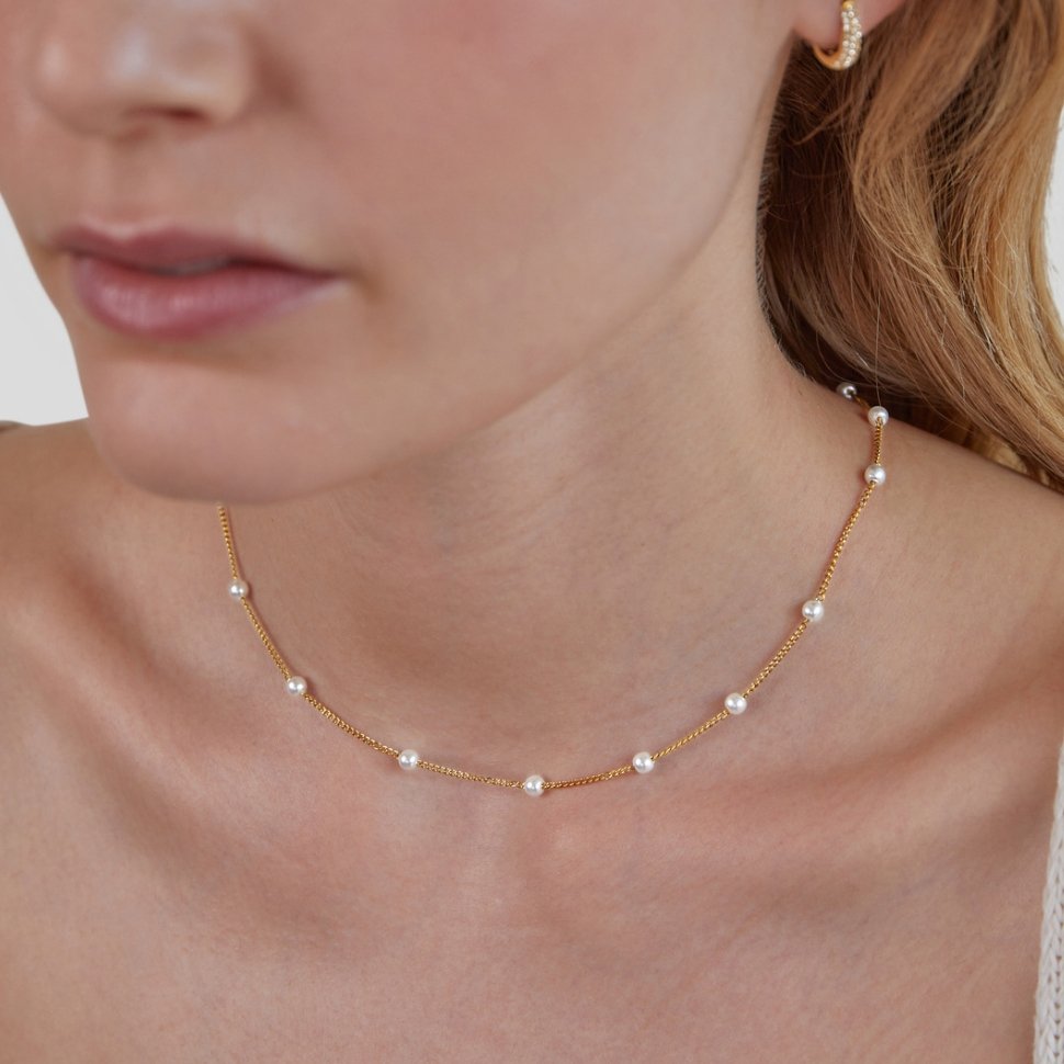 Aurore™ | Collier à chaîne avec perles