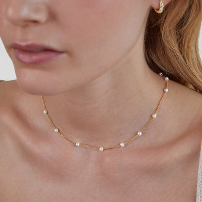 Aurore™ | Collier à chaîne avec perles
