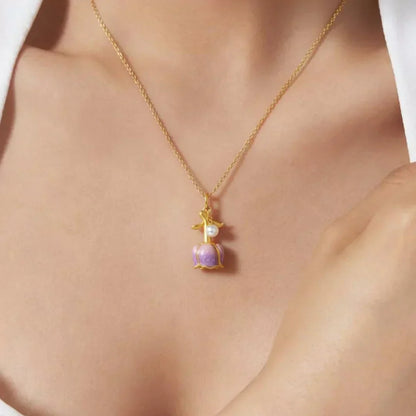 Brigitte™ | Collier Aurora Charm – La Fleur de l’Amour