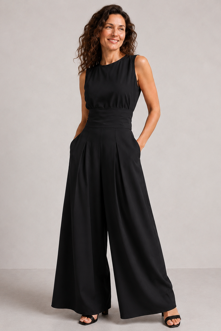 Sofia™ | Ensemble Deux Pièces Bambou Lin, Fluide et Élégant